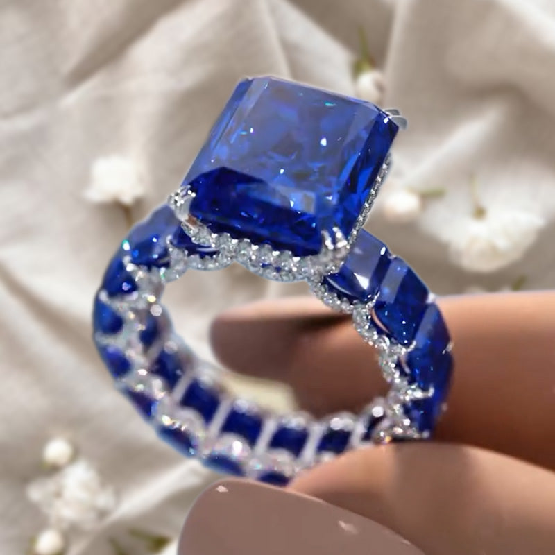 Royal Gemstone Trio – 3 Exquisite Rings By Shinyza®