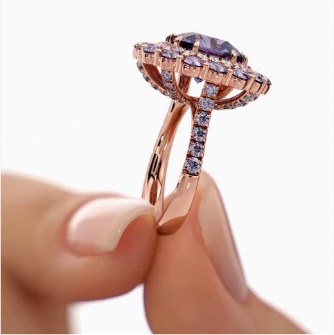 Royal Lavender Gemstone Ring By Vistawall®